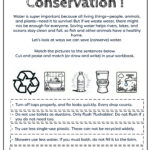 Tuna Resources A4-7-Water conservation Exert from water pollution worksheet